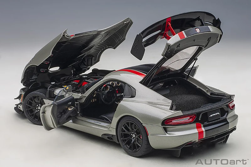 1:18 AUTOart Dodge Viper Acr 2017 (черный/синий/серый/белый) Модели автомобилей из сплава