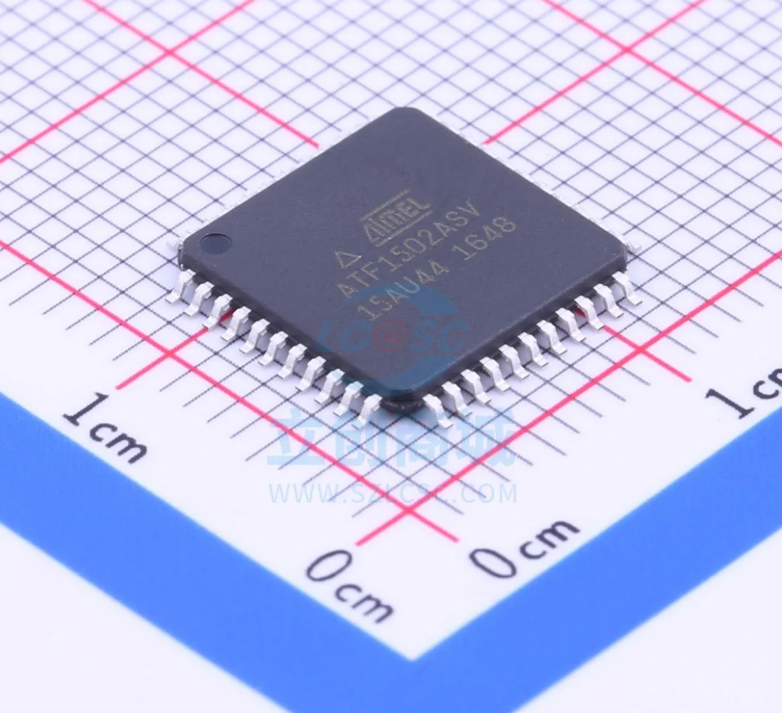 

100% New Original ATF1502ASV-15AU44 Package TQFP-44 New Original Genuine Microcontroller (MCU/MPU/SOC) IC Chip