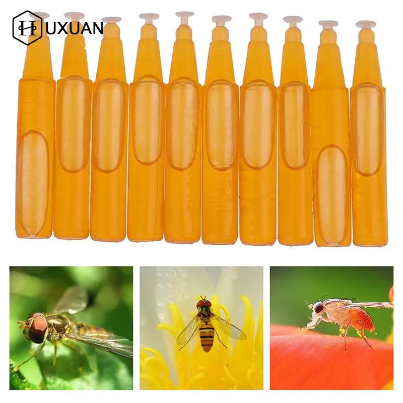 

5/10Pcs Attractant Bag Fruit Fly Attractant 2ml Trap Bait Beekeeping Beehive Tool Killer Swarm Trapping Tool Liquid