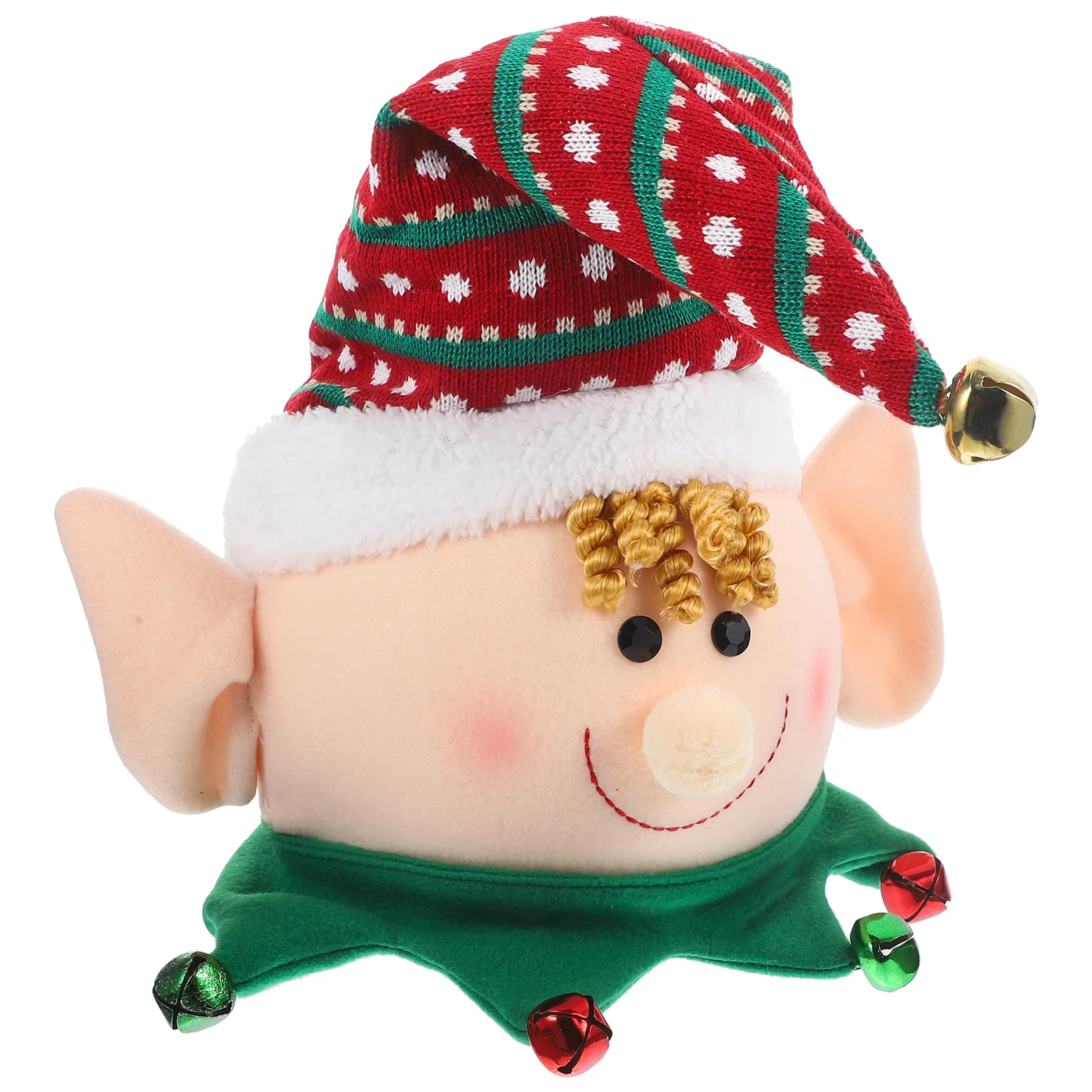 

Christmas Elf Treetop Topper Christmas Tree Ornament Party Adorable Elf Doll Adornment Festival Holiday Party Decoration