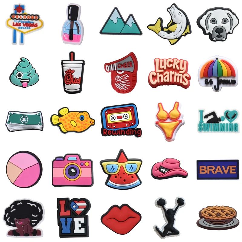 

Set Jeans Decorations for Crocs Women Charm Gifts Packs Boy Para Pins Men Shoe Charms Kids Girl Wholesale Bulk Shoes Accessories