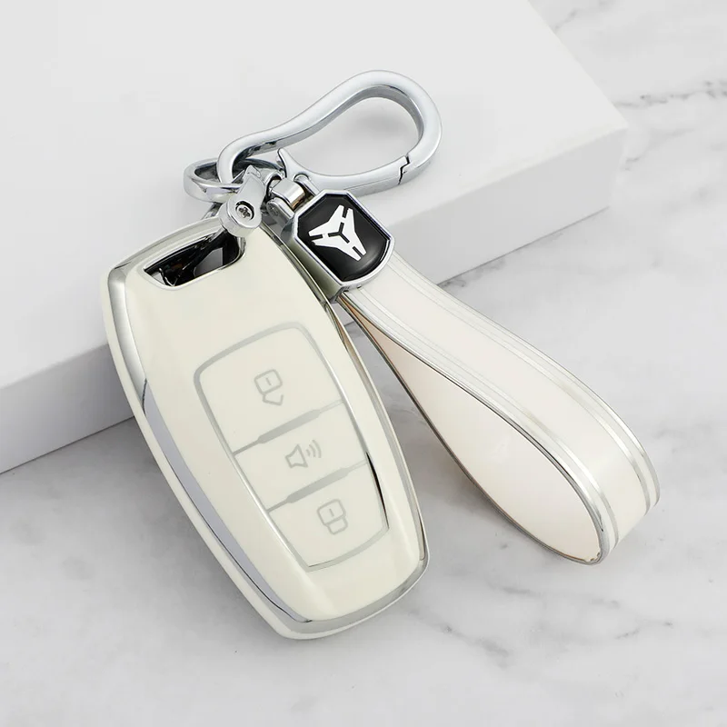 TPU Car Remote Key Case Cover Shell for Great Wall Haval Hover H1 H4 H6 H7 H9 F5 F7 H2S GMW Coupe Fob Bag Keychain Accessories images - 6