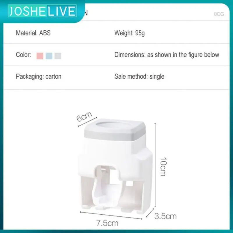 

Automatic Toothpaste Dispenser Toothbrush Holder Dust-proof Cleaning Hygienic Bathroom Storage Organizer Bathroom Accessories