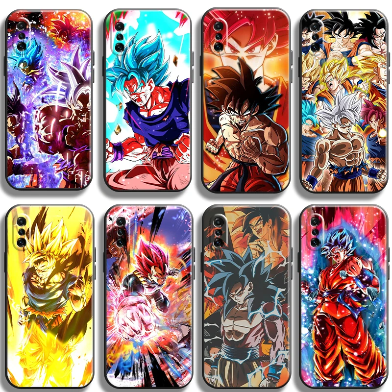 

Japan Anime Dragon Ball Phone Case For Xiaomi Note 10 Pro Lite 10S 10 Pro Lite POCO X3 M3 Pro NFC F3 GT Black Unisex TPU