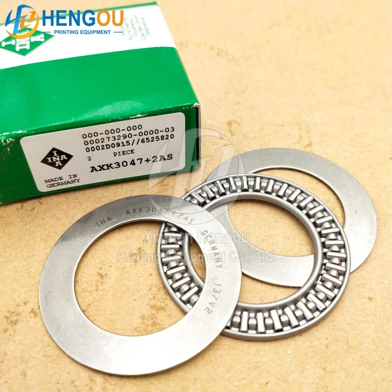 

Запасные части для офсетного пресса Heidelberg AXK3047 + 2AS 30x47x4 мм 00.550.0464 игольчатый медведь AXW3047