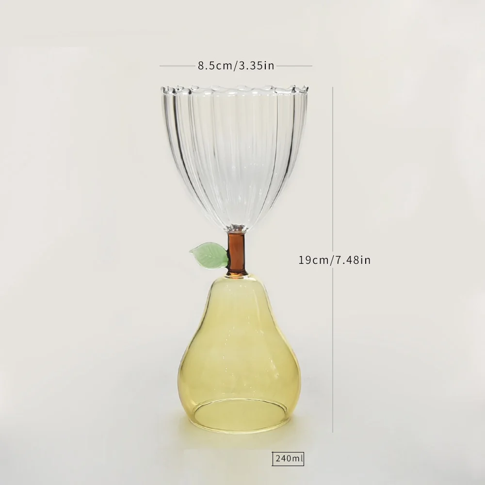 

Стеклянный бокал скандинавского дизайна 240 мл