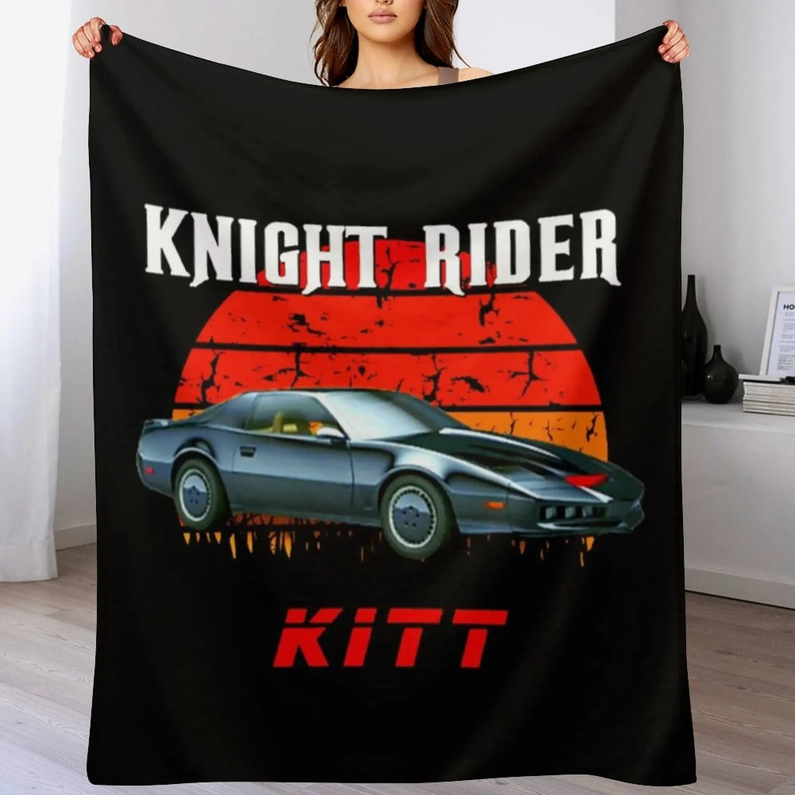 K2000 Knight Rider Плед для дивана Полярные термоодеяла