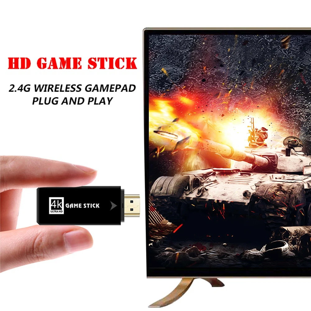 Игровая консоль в стиле ретро 4 ГБ/32 ГБ встроенная 3000/10000 игра 4K 2 ГГц геймпад