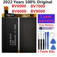100 original new battery for blackview bv6000 bv6000s bv7000 bv8000 bv9000 pro batterie bateria phone batteries free tools