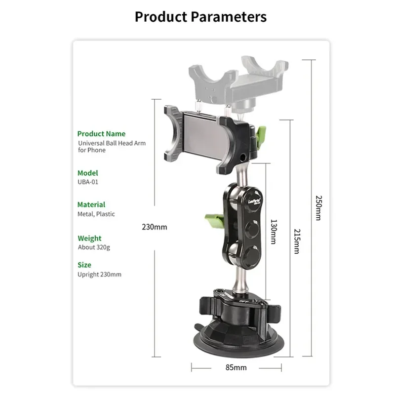 Автомобильный держатель для телефона Aulidtech Lanparte съемки кронштейн крепления на