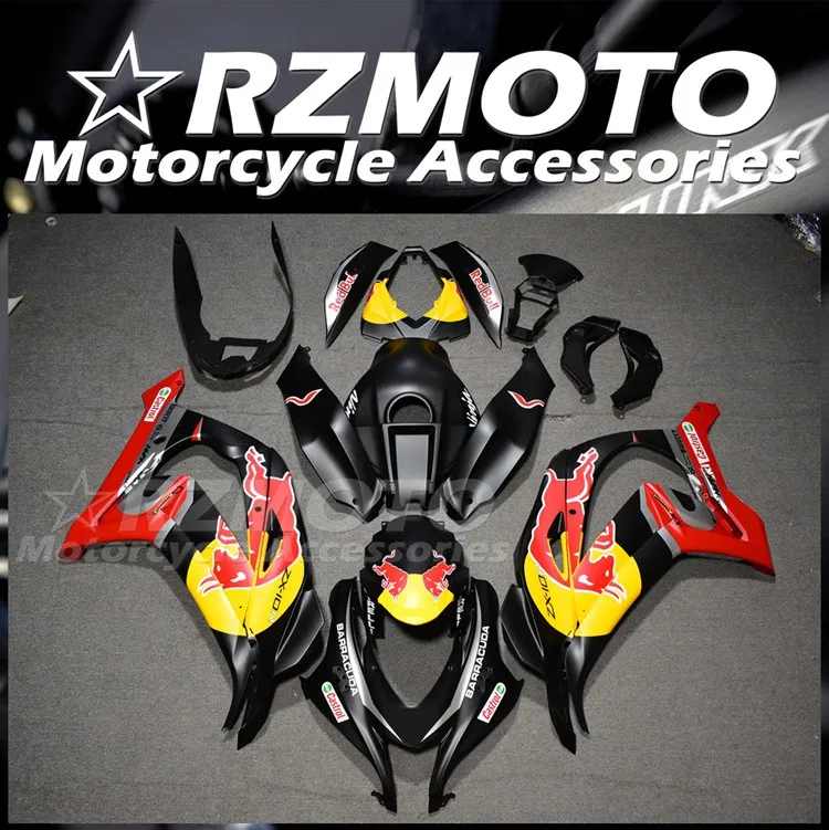 

New ABS Fairings Kit Fit For Kawasaki Ninja ZX-10R ZX10R 2016 2017 2018 2019 16 17 18 19 Fairing Bodywork Set Red Yellow