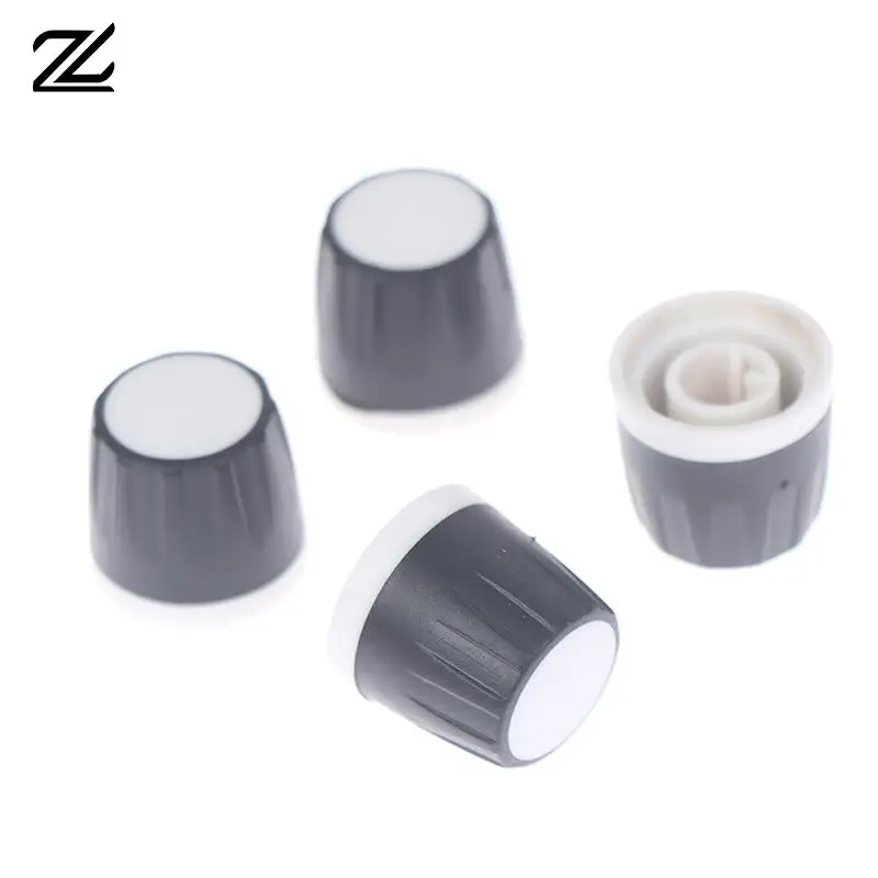 

10Pcs 16×15MM Half Shaft Rubber Knob Potentiometer Encoder Volume Switch Knob