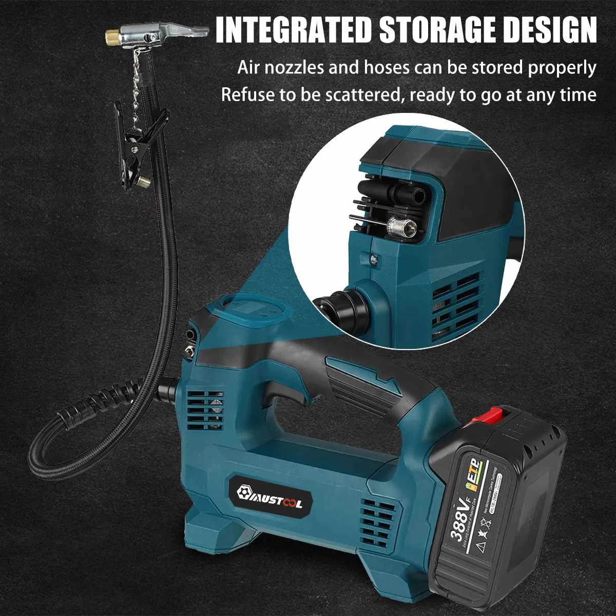 Семейный воздушный насос для автомобиля велосипеда компрессор автомобильных