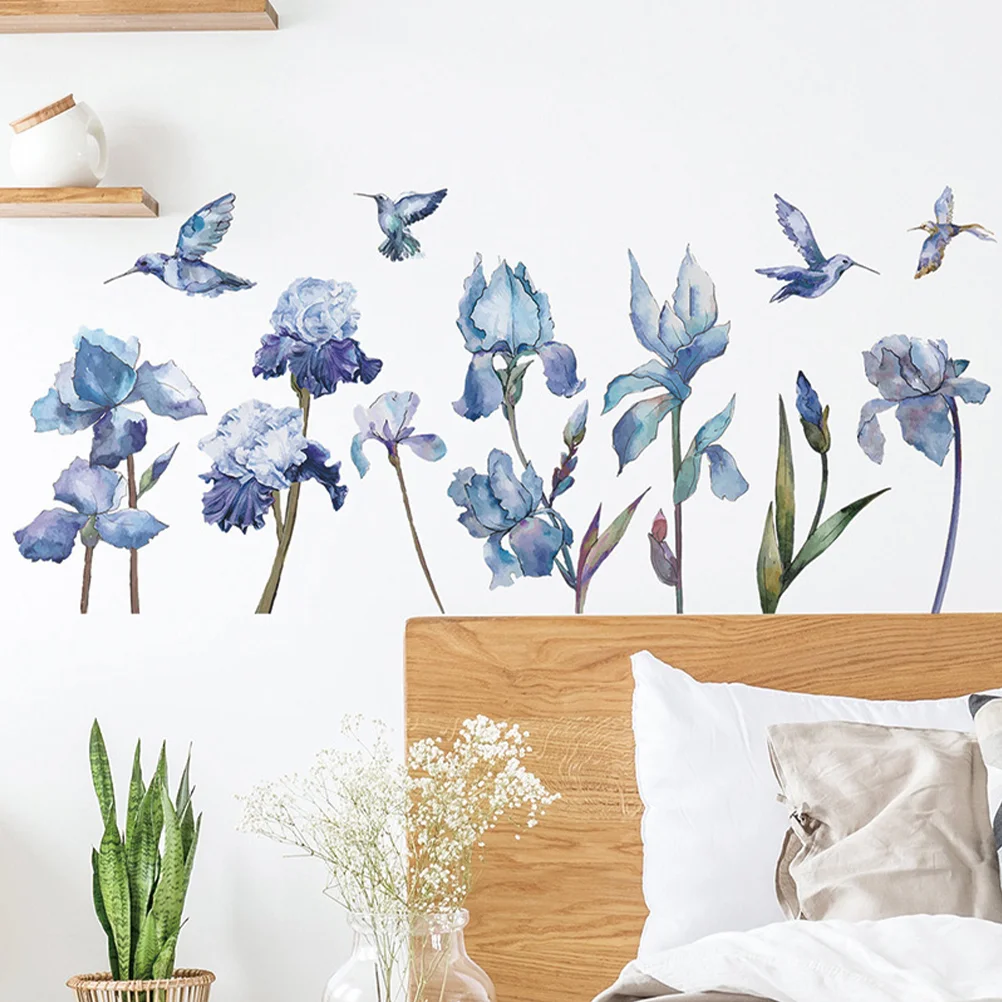 

Collage Flower Pattern Wall Floral Sticker Decor Stickers Peel And Decals Design