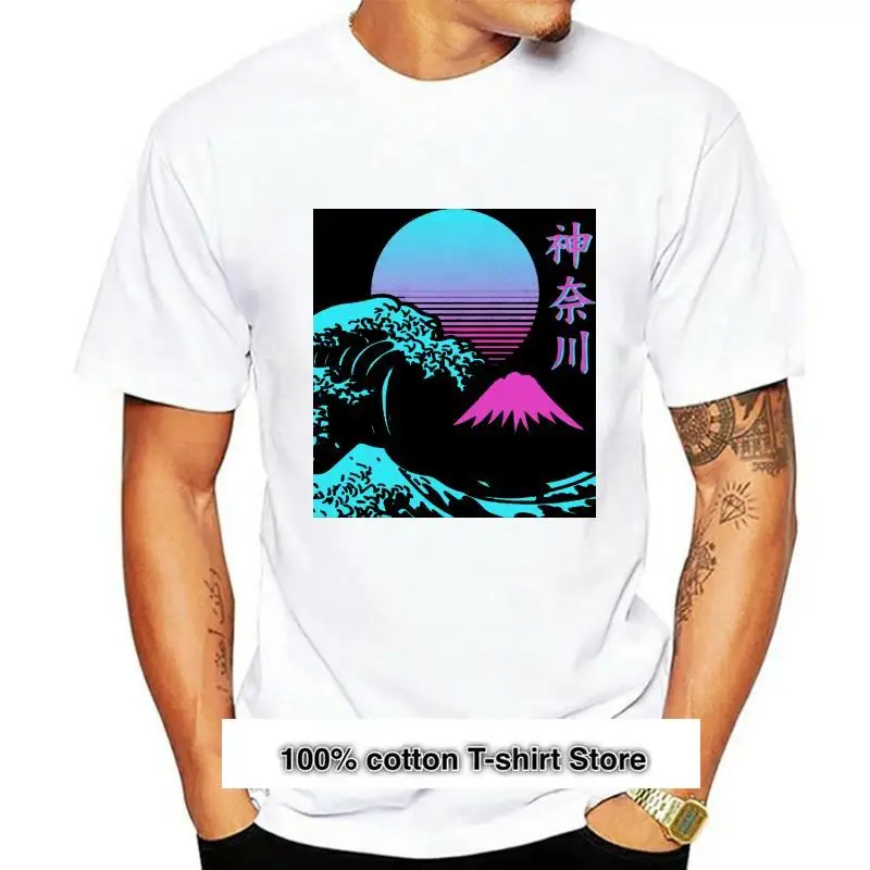 

Camiseta japonesa para hombre y mujer, camisa de Vaporwave y synthwave, t-shirt-4572A