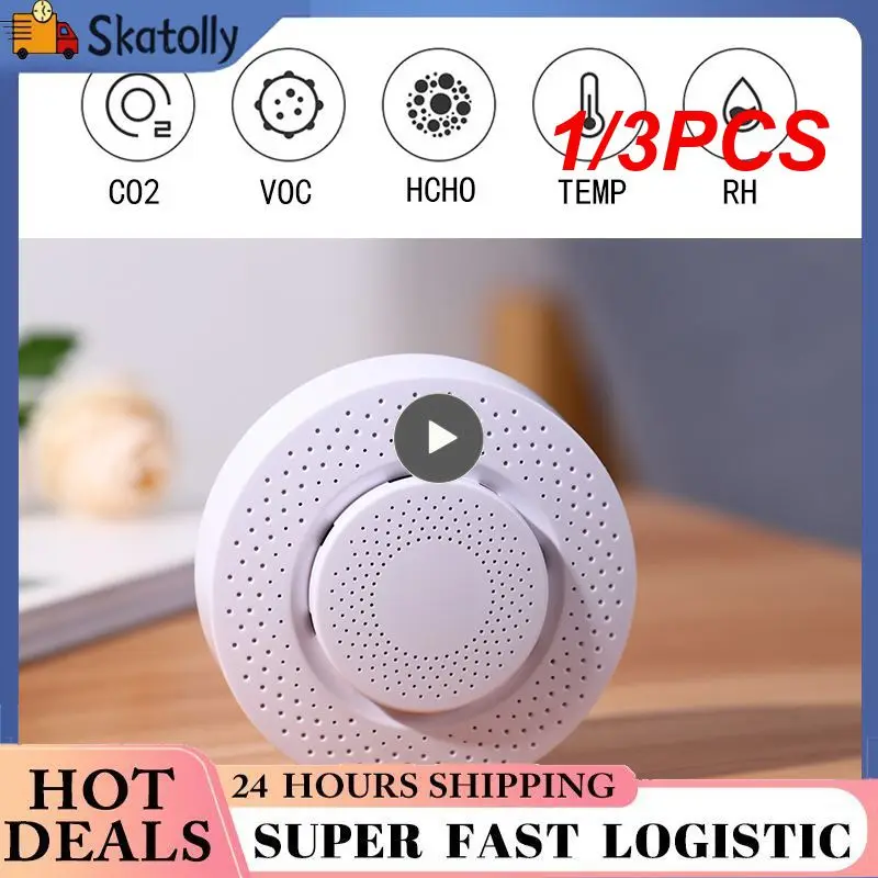 

1/3 шт., датчик углекислого газа Zigbee/WIFI Tuya