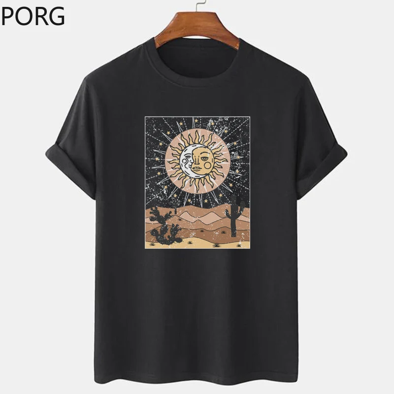 

Женская футболка с коротким рукавом, в стиле бохо