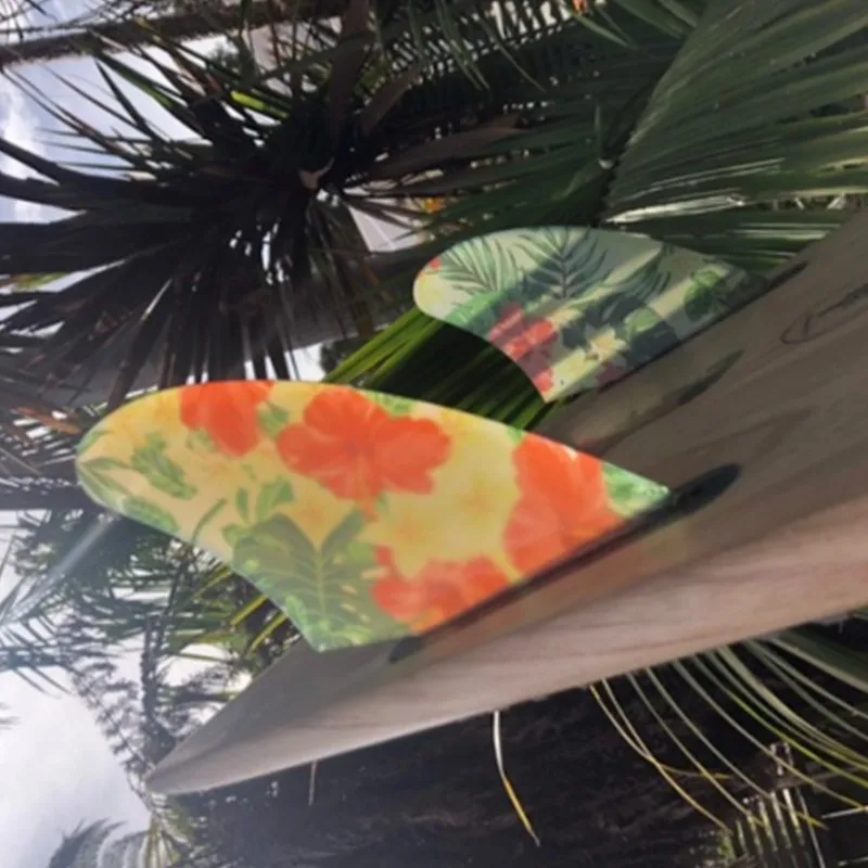 Однослойные плавники YEPSURF K2 из стеклопластика цветные Килевой плавник для