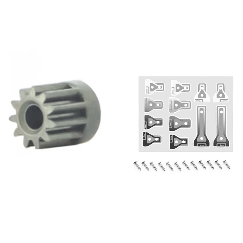 

Для Axial SCX24 90081 металлические моторные шестерни Шестерня трансмиссии 11T и металлическая крышка двигателя, украшение петель двери