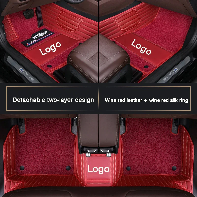 

Высококачественный настраиваемый полноразмерный автомобильный напольный коврик для FORD Edge II 7seat 2015-2018 пылезащитный и водонепроницаемый интерьер автомобиля