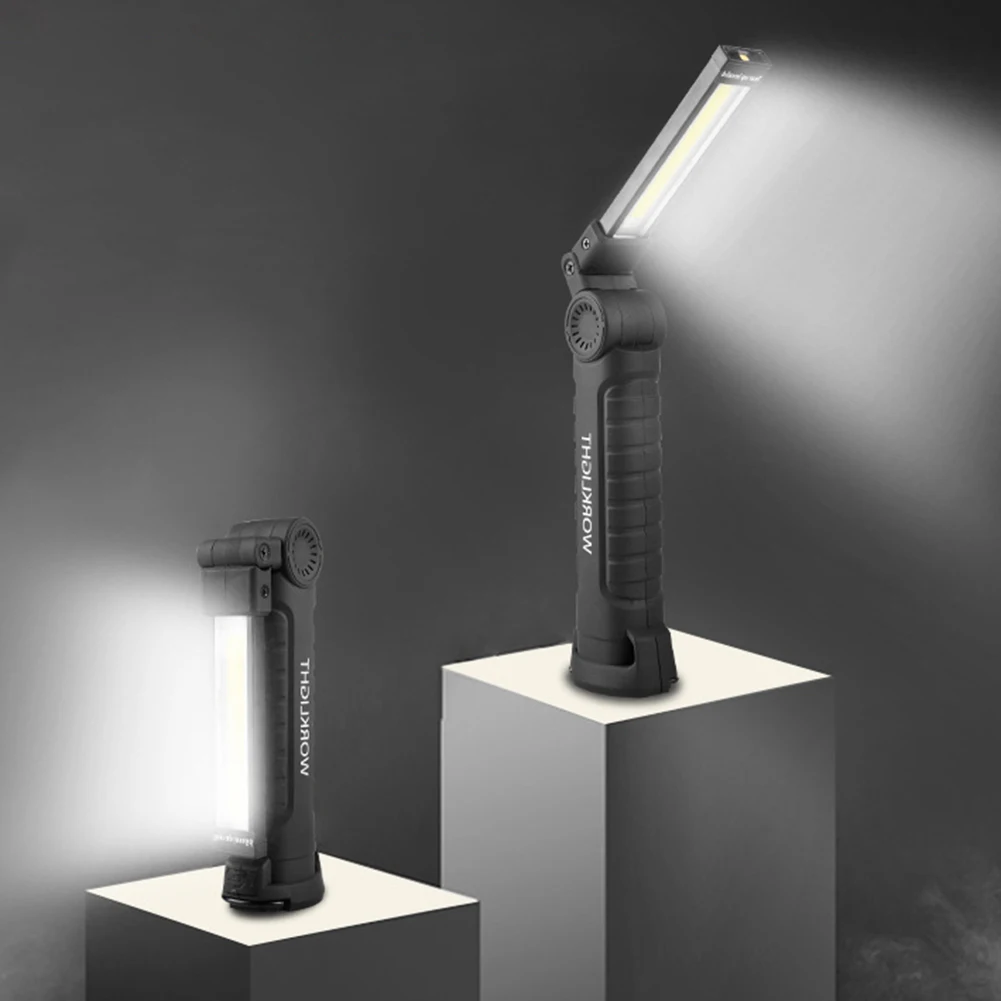 

Многофункциональный складной рабочий светильник с зарядкой от USB, вращающийся на 360 градусов, светодиодный уличный фонарь для кемпинга, фон...