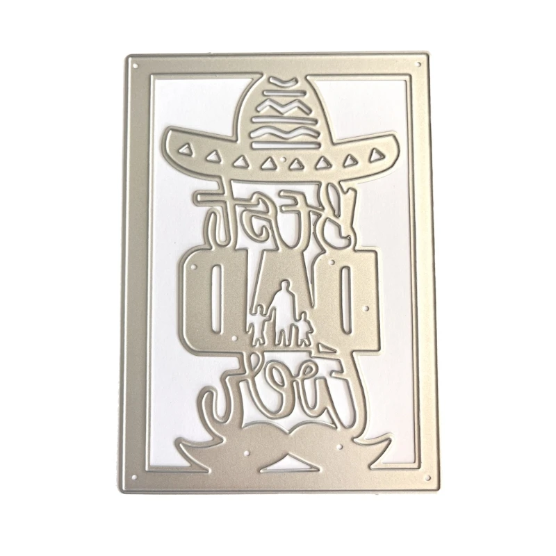 

Металлические высекальные штампы Best Dad, модель для рукоделия, модель для высечки карт, форма для высечки