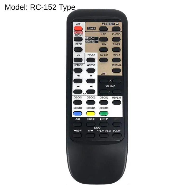 2/5 шт. пульт дистанционного управления RC-152 для Denon PMA-735R PMA 880R PMA680R 425R PMA-980R PMA500 PMA-655R