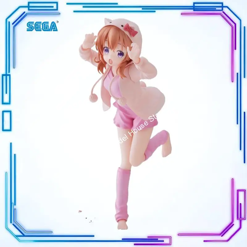 Фото В наличии Оригинальная игра SEGA Gochuumon Wa Usagi Desu Ka? Фигурка аниме-персонажа Hoto Kokoa Tippy Luminasta, сборная модель, игрушка в стиле аниме/мультфильма №1