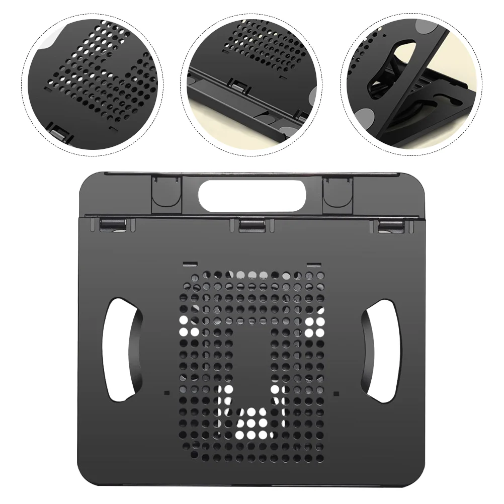 

Folding Tablet Holder Adjustable Tablet PC Rack Hollow Notebook Computer Rack