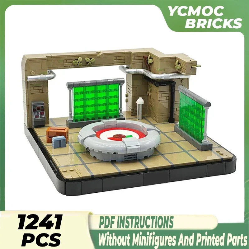 Звездная модель фильма Moc строительные кирпичи база для посланий стратегический