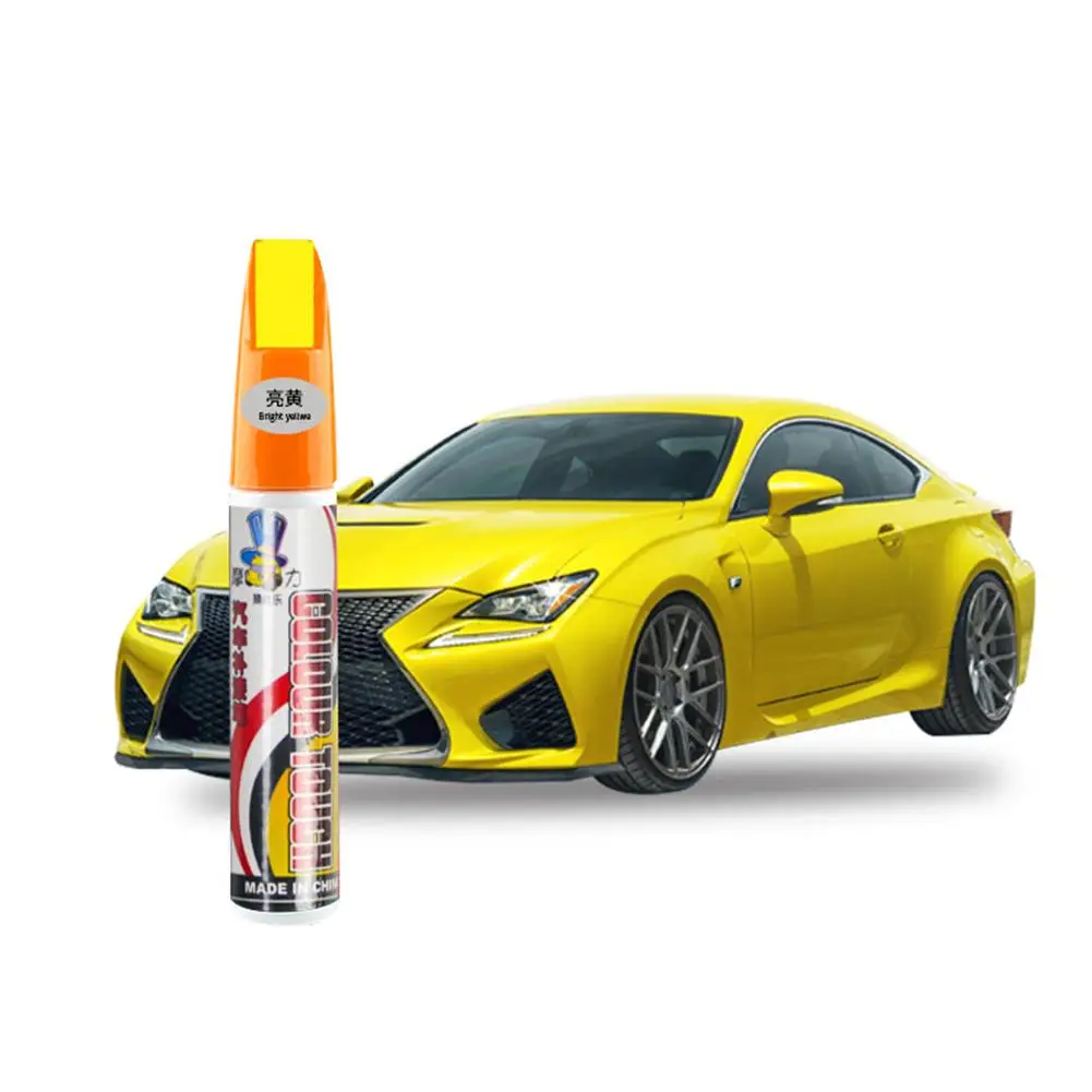 

10-цветная универсальная автомобильная ручка для ремонта царапин, жидкая жемчужно-белая, серебристая, серая, черная автомобильная краска, инструменты для ремонта царапин