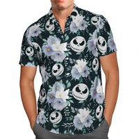 hawaii shirt beach summer skull hawaiian shirt 3d printed mens shirt women tee hip hop shirts cosplay costume 04