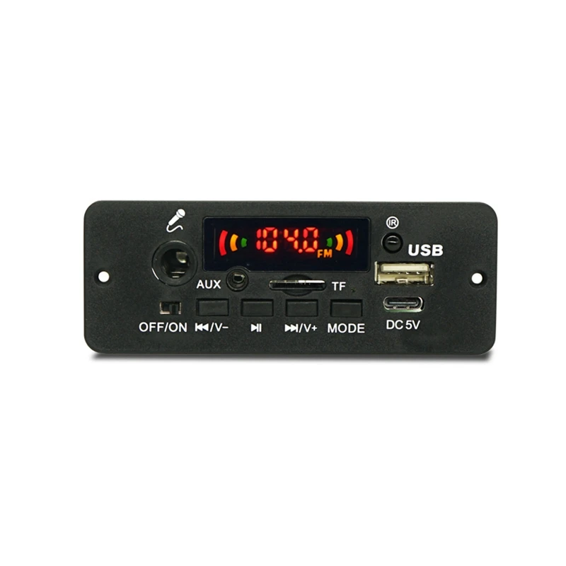 Bluetooth-совместимая плата аудиодекодера усилитель JQ-D129BT-A 2X5 Вт аксессуар для