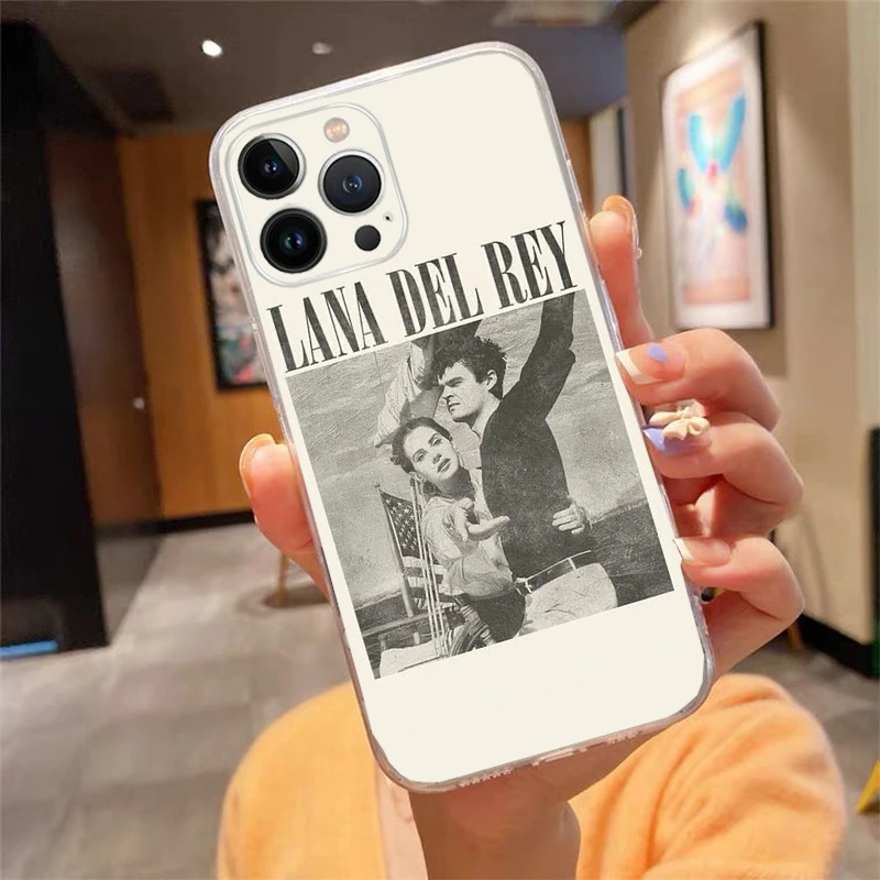 Lana Del Rey Phone Case For iphone 14 13 12 11 Pro Max XS XR X 12mini 14 Plus 7 8 SE Mobile Phone Case Funda images - 6