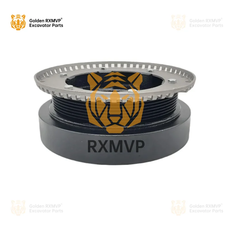 Для Komatsu Pc200 220 240 270-8 Cummins 6d107 двигатель шкив коленчатого вала аксессуары для