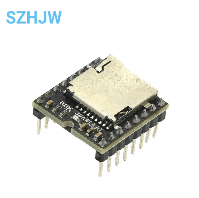 DFPlayer, мини модуль MP3-плеера, TF карта, U-диск, мини MP3 DF плеер, плата Аудио голосового модуля