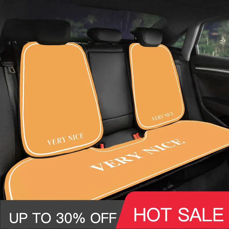 

universal car seat covers Simple line seat cushion, dirt resistant, water absorption car belt cover cute car accessories woman