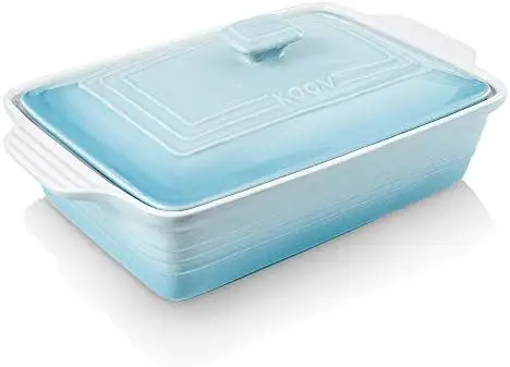 

Casserole Dish with Lid, Covered Rectangular Casserole Dish Set, Lasagna Pans with Lid for Cooking, Baking dish With Lid for Din
