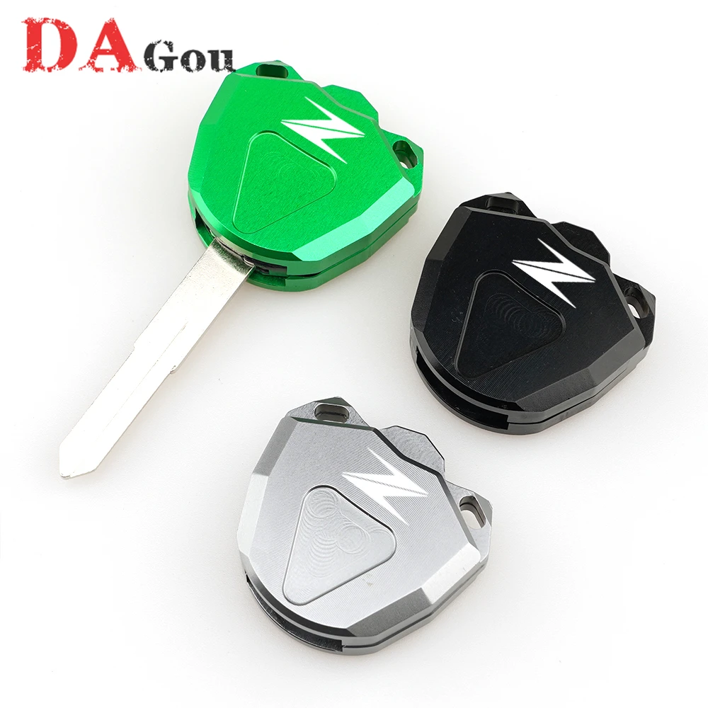 

With Logo "Z" Motorcycle CNC Key Case Cover Shell For KAWASAKI Z125 Z250 Z300 Z400 Z650 Z750 Z800 Z900 Z1000 (Key Without chip)