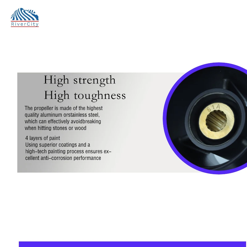 Для подвесного пропеллера Yamaha 150 л.с. 160 170 180 190–300 15 1/2x17 алюминиевый винт для лодки