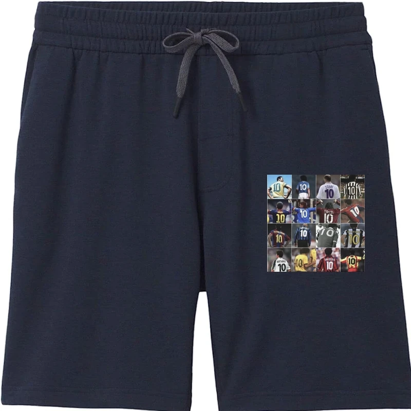 

Мужские шорты Maglia Maradona, Baggio Zidane Totti Numeri 10, винтажные крутые повседневные мужские шорты Pride 014261