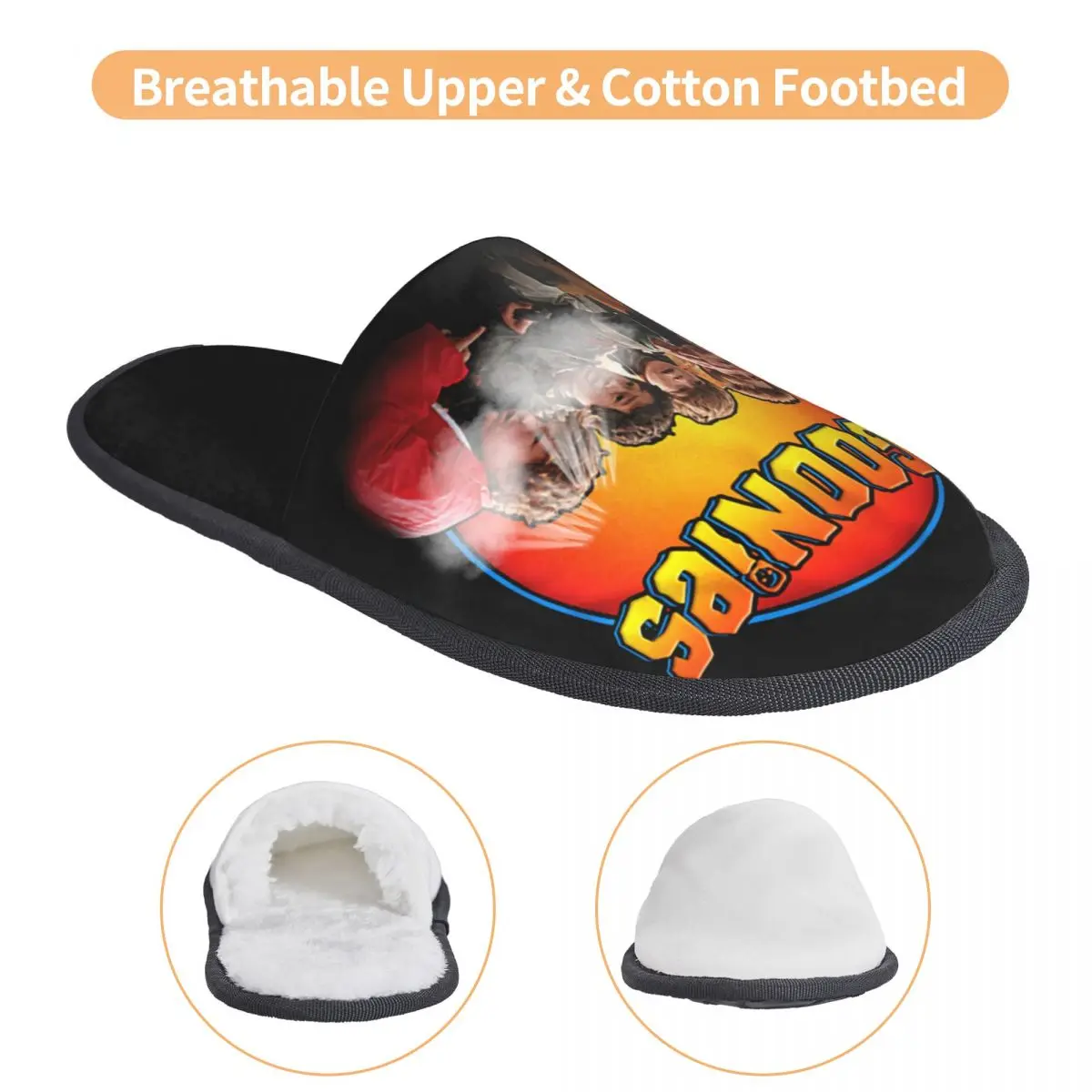 Винтажные тапочки из пены с эффектом памяти по индивидуальному заказу мягкие