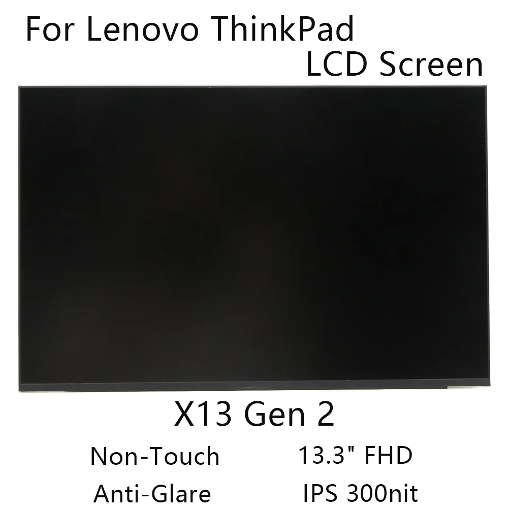 13 3 &quotFHD новый ЖК-экран для ноутбука Lenovo ThinkPad X13 Gen 2 безсенсорный антибликовый IPS