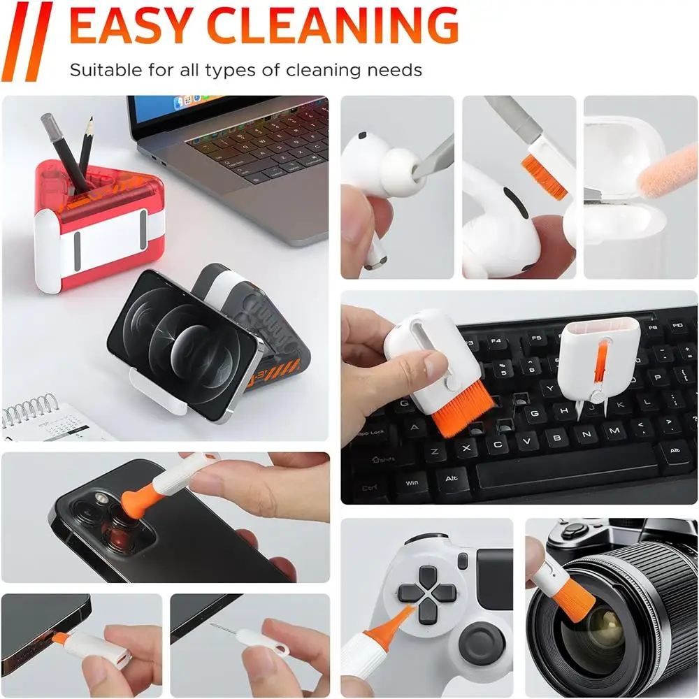 Bonola 20-в-1 набор для чистки клавиатуры очиститель ноутбука щетка электронных