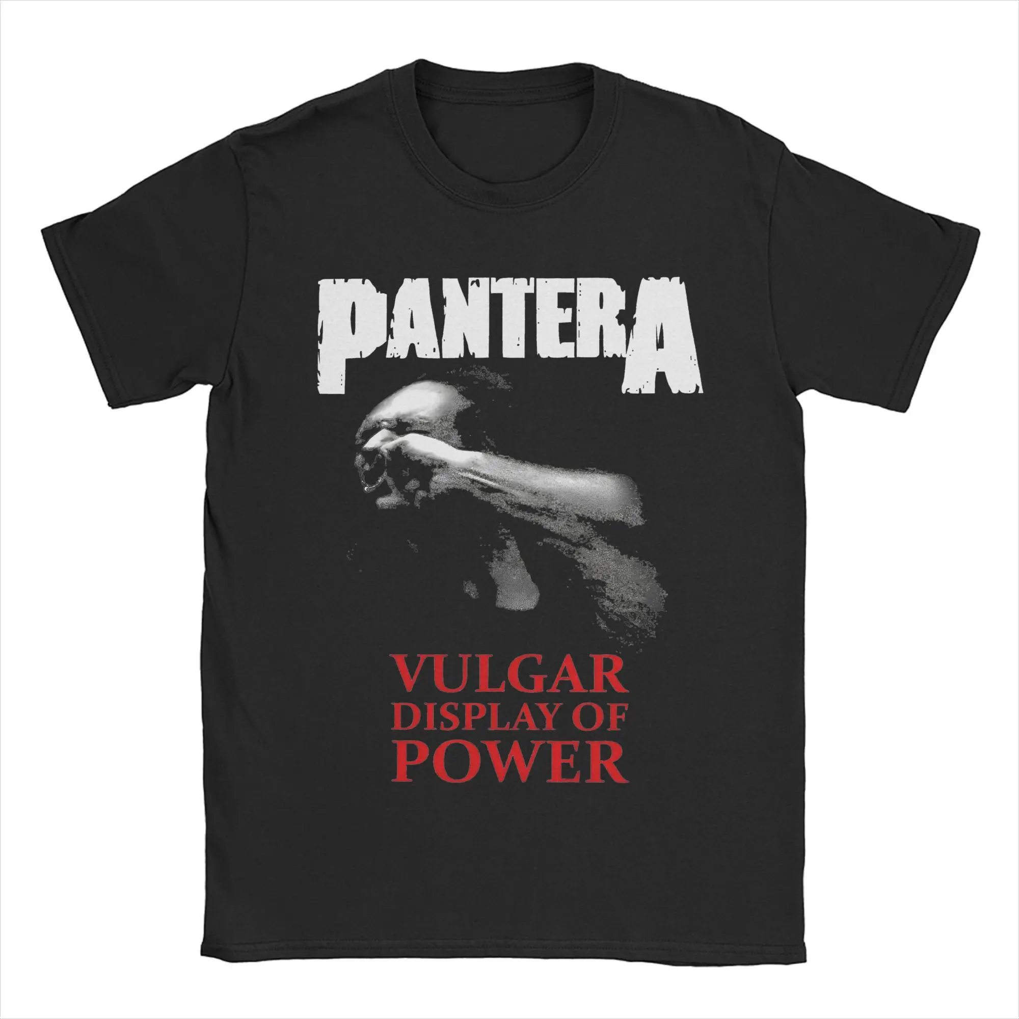 Мужская и женская футболка с графическим принтом P-Pantera из чистого хлопка