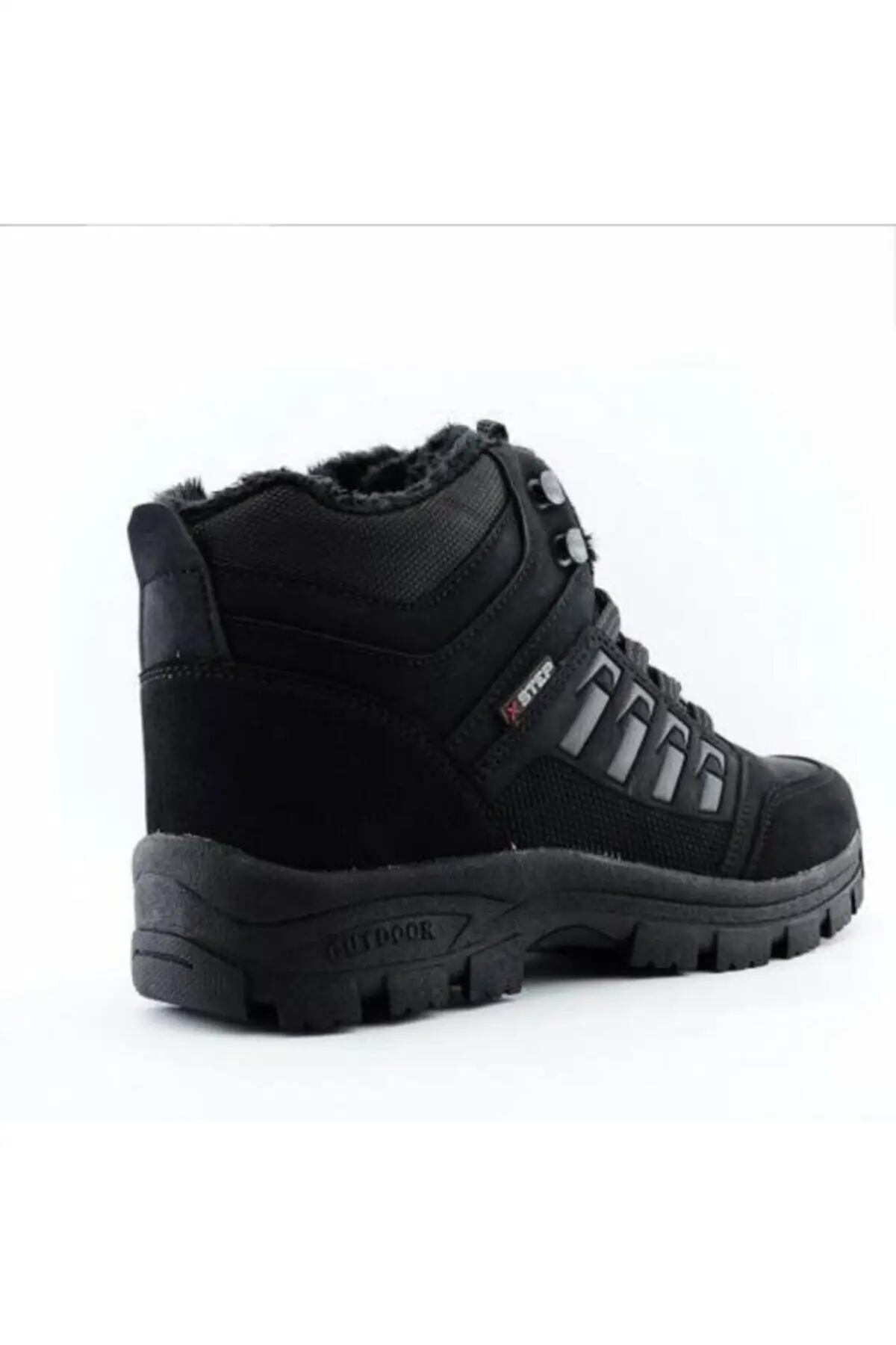 

Black winter waterproof scrolling non-sport trekking Outdoor Casual Warm Activities Hiking Work Boots