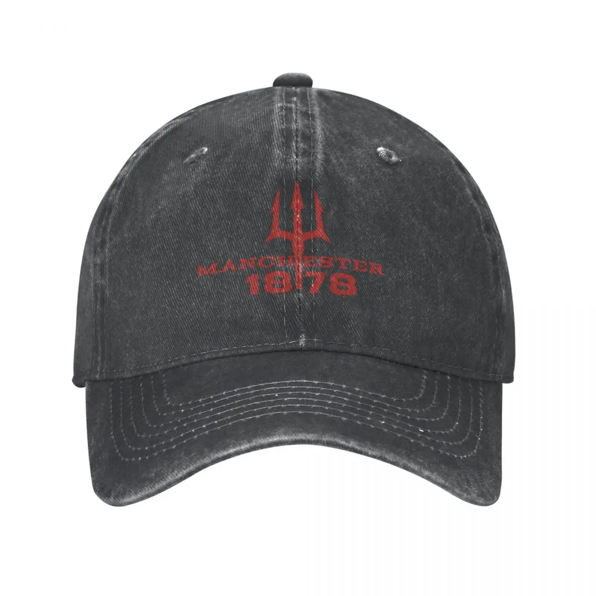 

Devils Of Manchester, Manchester Is Red, Glory Glory United Denim Fabric Cap Baseball Caps Unisex Baseball Hats Polychromatic