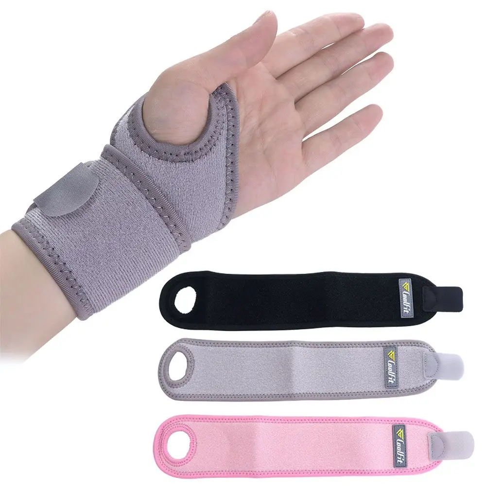

Hand Wraps Protector Adjustable Brace Straps Compression Belt Wrist Guard Band Support Carpal Wrist Support Wristband