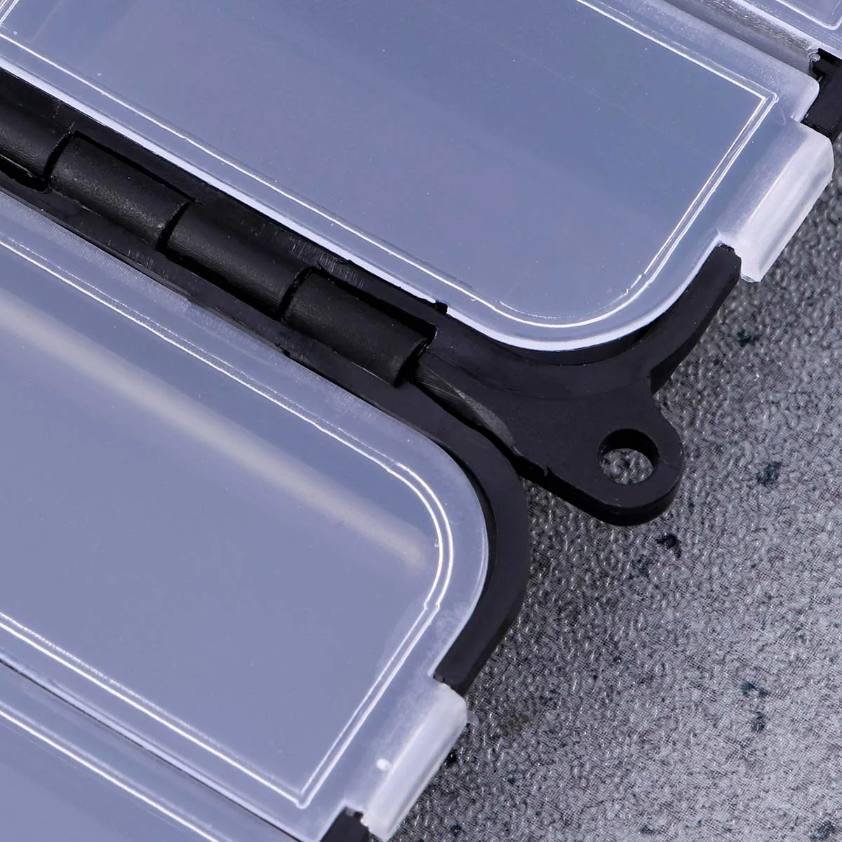 

Multifunctional Tackle Box Men Professional Equipment Tool Organizer (Black)