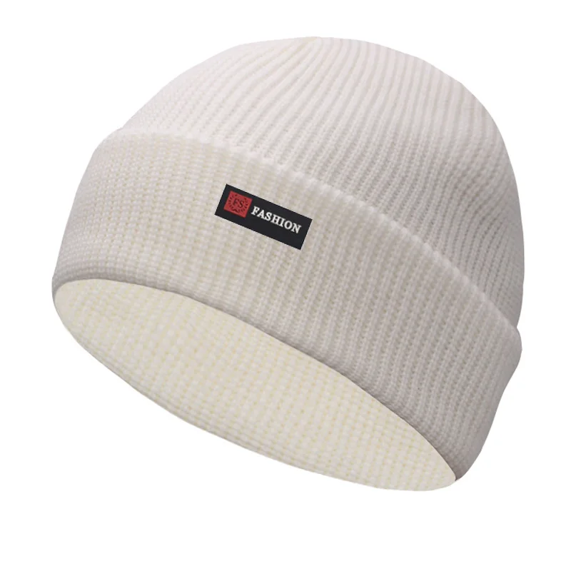 Шапочки облегающие шапки женская вязаная шапка мужские зимние для женщин